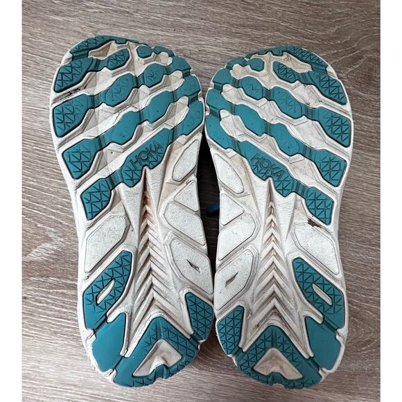 Hoka|One One Clifton 8|Teal/Orange|SZ 9‎ - Picture 10 of 11